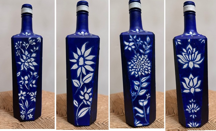 Decorative Glass Bottle